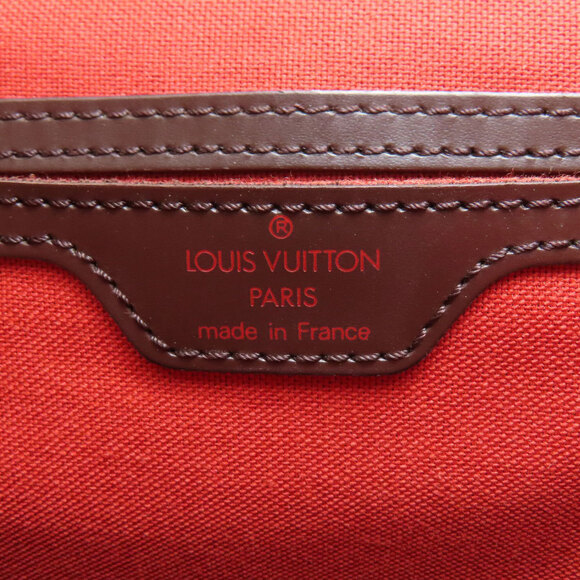 LOUIS VUITTON Authentic Brown Damier Canvas Backpack main image 13